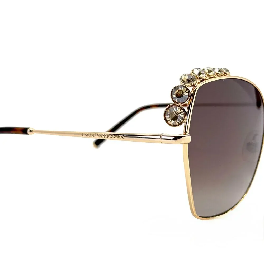 New, CAROLINA HERRERA Sunglasses HER0145/S 000HA Authentic